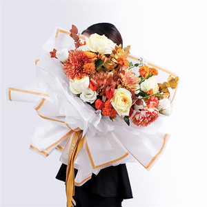 <span class=keywords><strong>โรงงาน</strong></span>ผลิต<span class=keywords><strong>กระดาษ</strong></span>ห่อดอกไม้สีทองสำหรับตกแต่งช่อดอกไม้ตามสั่งจากซัพพลายเออร์จีน - Product Image 4