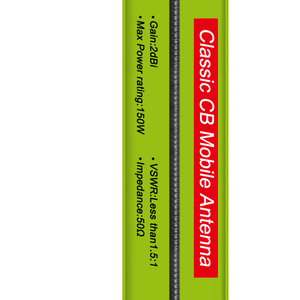 Antenne radio CB 1M 27MHz 100W, antenne radio mobile pour voiture, talkie-walkie - Product Image 4