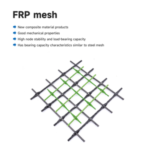 Personalizzazione Non conduttiva antiscivolo superficie in fibra di vetro <span class=keywords><strong>concrete</strong></span> in fibra di vetro maglia resistente alla corrosione in fibra di carbonio maglia - Product Image 3