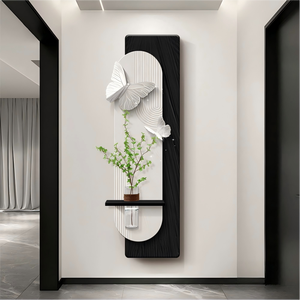 Quadro Decorativo Verticale a LED per Corridoio, Galleria d'Arte, Decorazione con Texture Arenaria - Product Image 3