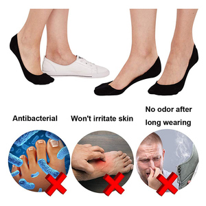 Calze a fodera invisibile taglio Ultra basso <span class=keywords><strong>con</strong></span> impugnatura antiscivolo scarpe eleganti No Show calze donna estate - Product Image 5