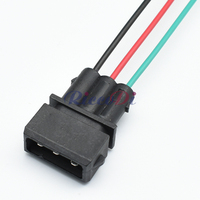 Connecteur Électrique Étanche 3 Broches pour Automobile, Boîtier Plastique, Faisceau de Câblage, Prise 357972763 pour VW