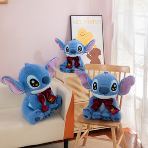 ตุ๊กตาขนสั้นลายโบว์ใหม่แบบข้ามพรมแดน ลิโล่แอนด์สติทช์ ตุ๊กตาเครื่องคีบของเล่น ของขวัญ ขนาด 31ซม.-50ซม. ผู้ผลิตขายส่ง - Product Image 4