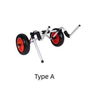 LSF Type-H Carrito de plástico ajustable de lujo Plataforma resistente Kayak Trolley Kayak Accesorio - Product Image 4