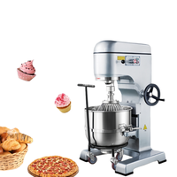 Batteur Mélangeur Industriel Commercial 10L 20L 30L 60L 80L pour Cuisine, Robot Pâtissier Planétaire pour Pâtes, Pains et Gâteaux