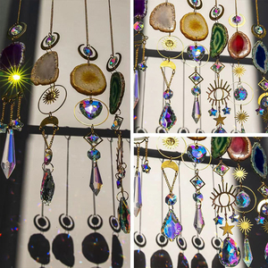 Attrape-soleil artisanal de haute qualité en agate naturelle pour décoration, vente en gros - Product Image 4