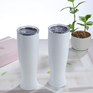 Creativo 30oz doble pared de acero inoxidable al vacío brillante sublimación espacios en blanco taza de cerveza <span class=keywords><strong>vaso</strong></span> jarrón de botella de jugo de fruta para impresión - Product Image 2