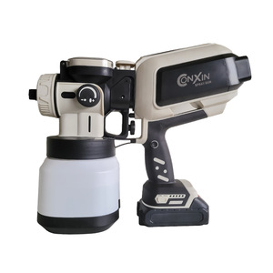 Onxin <b>Spray</b> Gun 1L Cup 180mm Width Brushless Motor Lithium Battery Automatic <b>Paint</b> Sprayer - Product Image 2