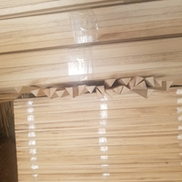 Chaflanes de madera de triángulo de Paulownia de madera maciza de buena marca de China