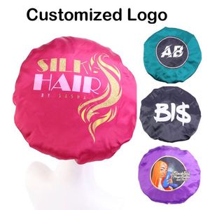 GTOP Vente en gros de bonnets en satin doux à double couche avec logo personnalisé pour un usage quotidien en extérieur, décontracté, unisexe, ajustables, toutes saisons - Product Image 4