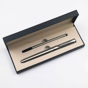 Coffret cadeau professionnel pour hôtel, entreprise, bureau, stylo à bille en métal de luxe avec logo personnalisé - Product Image 3
