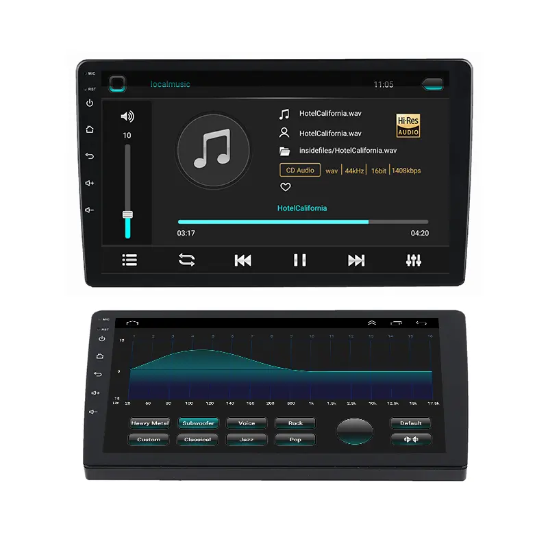 9 pollici di costo-efficace lettore di auto 1Din 2Din Android autoradio Real RAM 1 + 16G auto video stereo auto carplay android auto