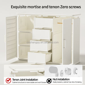 ארון בגדים חדר שינה montessori רהיטים נייד ארון בגדים ארון בגדים ילדים ארון בגדים ארון בגדים ילדים - Product Image 6