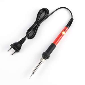 Estación de Soldadura Eléctrica de 60W con Punta Ajustable y Kit de Soldadura con Calibres Británico y Estadounidense - Product Image 5