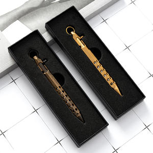 Bolígrafo de Bolsillo Portátil de Latón Sólido con Diseño Delicado y Logotipo Personalizado - Product Image 2