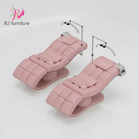 Tables de massage faciales courbes électriques intelligentes RONGJIA, lits de beauté pour extensions de cils, mobilier de salon