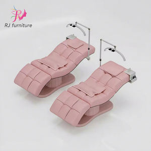 Camas de masaje facial curvas eléctricas inteligentes RONGJIA, camas de belleza para extensiones de pestañas, muebles para salón de belleza - Product Image 6