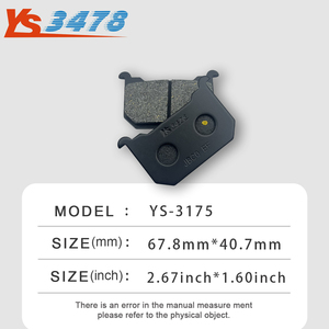 Plaquettes <span class=keywords><strong>de</strong></span> <span class=keywords><strong>frein</strong></span> <span class=keywords><strong>de</strong></span> moto semi-métallique haute Performance FA68 pour KAWASAKI KZ750 KZ550 KZ1000 <span class=keywords><strong>Z750</strong></span> - Product Image 2
