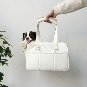 <b>Pet</b> <b>Carriers</b> & Travel Products Luxury Fashion Outdoor Breathable Lightweight <b>Pet</b> Backpack Zipper Solid Durable Nylon Cloth - Product Image 3