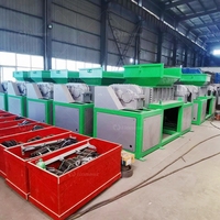 Broyeur professionnel de ferraille Machine de recyclage d'aluminium Broyeur de métal Machine de recyclage de métal à vendre