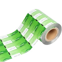 Film barrière laminé en aluminium souple de qualité alimentaire, rouleau de sachet brillant, emballage étanche pour l'industrie alimentaire du chocolat