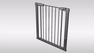 <span class=keywords><strong>Amazon</strong></span> alta calidad <span class=keywords><strong>barrera</strong></span> de seguridad ABS duro de acero puerta de seguridad del bebé barandilla - Product Image 3