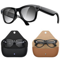 Lunettes de traduction M02x Pro Max, lunettes intelligentes avec stabilisation d'image, appareil photo 13MP, photos, vidéos, traduction en temps réel alimentée par l'IA
