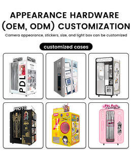 Kiosque de développement <span class=keywords><strong>photo</strong></span> numérique en libre-service, impression instantanée, photomaton portable avec appareil <span class=keywords><strong>photo</strong></span> et imprimante - Product Image 4