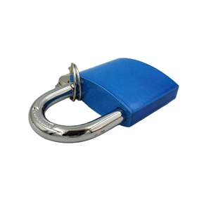 32mm <span class=keywords><strong>China</strong></span> puerta de madera Puerta de Hierro puerta muchos colores del arco iris cerraduras llave normal candado barato - Product Image 2
