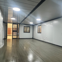 Casa Contenedor Expandible de Acero, Doble Ala, Resistente a Huracanes, Garantía de 5 Años, Apartamento Tipo Granny Flat de 40 Pies, 5 Dormitorios, Diseño Moderno