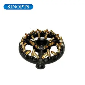 32 Jet Cast Iron Ring Burner untuk Gas Memasak Alat