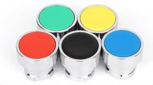 Tête de bouton-poussoir non lumineux 100 % originale Schneider, série ZB2BA3C ZB2BA3 ZB2, à rappel par ressort vert - Product Image 2