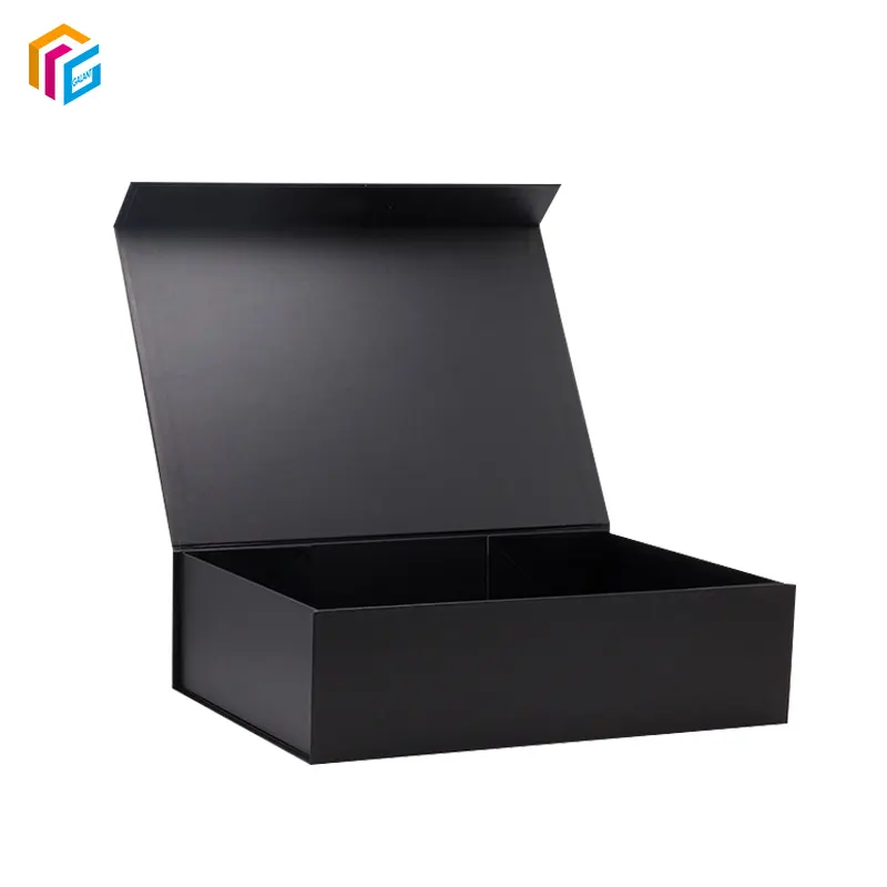 Роскошная складная коробка для обуви с жестким магнитом и магнитной крышкой, Большая складная коробка для упаковки одежды в подарок