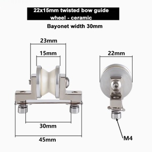 Roue de guidage de fil de 15 mm x 28 mm, largeur 16 mm - Roue en acier poli fin pour le tréfilage dans les machines à tresser (OEM) Sen Guang (SG) - Product Image 4