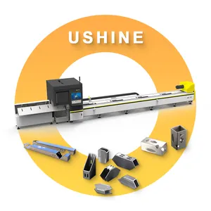 4 mm rostfreies stahlrohr faserlaserschneider hochgeschwindigkeits-metall-faserlaserschneidemaschine für quadratische und kreisförmige rohre