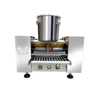 Puff Pastry Machine Automatic Electric Pancake Layer Egg Skin Crepe Machine Mille Crepe Wrapper Skin Maker Egg Crepe Machine