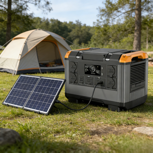 Poforce EU Plug Battery Power Station 2400W Pure Sine Wave MPPT <b>Solar</b> <b>Generator</b> Bank 230V Outdoor Energy Supply T20 2016Wh Capac - Product Image 6
