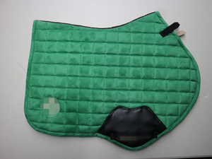 Sous-selle d'équitation en daim, velours doux, équipement d'équitation pour le saut d'obstacles, personnalisable - Product Image 3