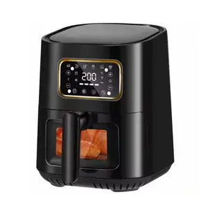 Ningbo High Quality Premium Digital Smart Non Stick Oil-free Healthy Cooking Flyer Air Electric Fryer With Visible Window