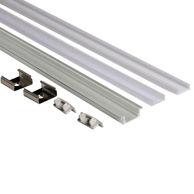 Promotion aluminum profile with led strips for ceiling and cabinet light Led aluminum linear shell