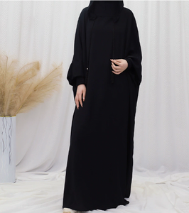 Gaun modis wanita, Gaun Wanita dengan tudung, garis tengah, Arab Turki, Abaya, longgar - Product Image 4