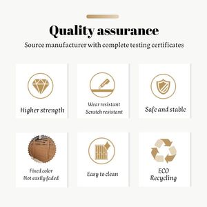 Gỗ nhựa 8ft ngoài trời riêng tư hàng rào Bảng điều chỉnh vườn WPC hàng rào thương mại - Product Image 5