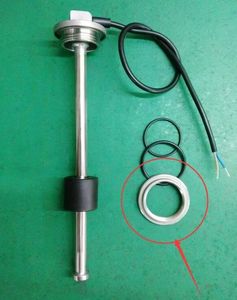 Zengin A3 serisi 200mm 2400mm 0 190ohm 0-5V 4-20mA endüstriyel sıvı seviye göstergesi yakıt izleme sistemi için dijital göstergesi ile - Product Image 3