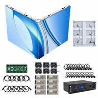 Pantalla LED de Alta Resolución para Alquiler en Exteriores, Fondo de Escenario para Bodas, a Todo Color, Alto Brillo, P4 P6, Visible Bajo la Luz Solar