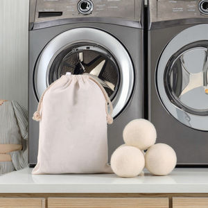 Prix de gros Boules de séchage en feutre de laine <span class=keywords><strong>bio</strong></span> faites à la main pour la <span class=keywords><strong>lessive</strong></span> Adoucissant pour vêtements Haute qualité Tailles et logo personnalisables - Product Image 3