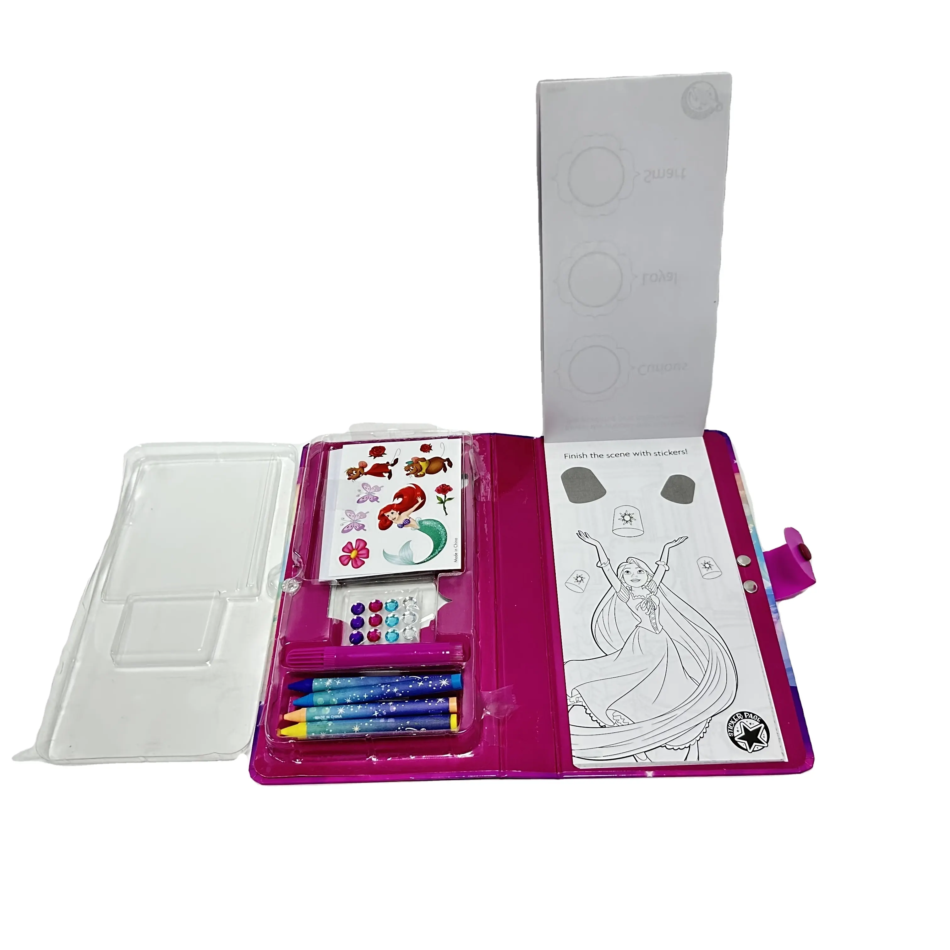 Prodotti di cancelleria Eco friendly personalizzati Kit di diario per ragazze album di Scrapbook Set di regali di compleanno per ragazze FSC