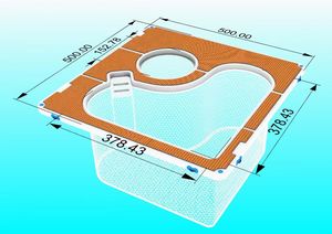Piscina Flotante Inflable de Lujo para Exteriores, Anti Medusas, para Natación en el Mar, con Red Anti Medusas - Product Image 3