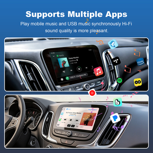 Rhythm Mirror Link Carplay Module With Online Navigation For Chevrolet Silverado Equinox 2014-2018 8 inch screen - Product Image 4
