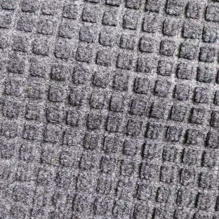 Concrete Texture Diatomite Bath Mat Non