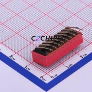 TM-09 DIP Switch Through hole Component (THT) Switch ( Number of Switch Sections: 9-Bit )( Lead Spacing: 2.54mm ) - Product Image 2